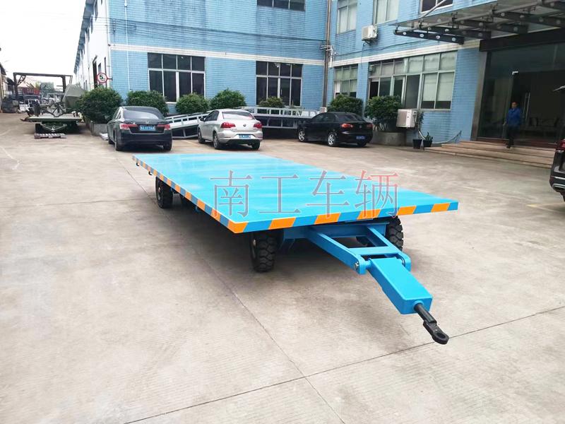 6吨无动力叉车牵引安博app(中国)官方网站 蓝色
